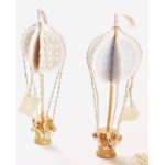 αερόστατο με ξύλινη κουβαρίστρα