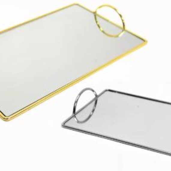 Δίσκος γάμου μεταλλικός ορθογώνιος